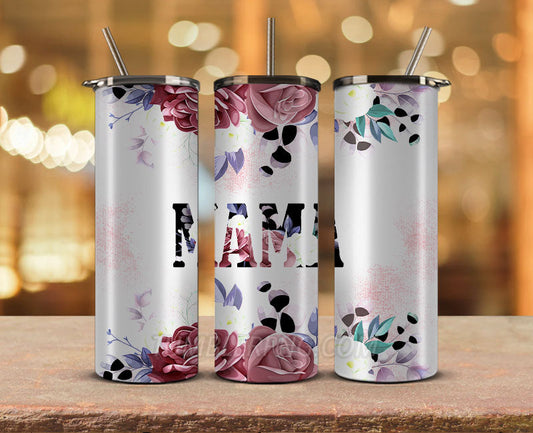 Mother's Day Tumbler Wrap Png, Mom Tumbler, Mother Tumbler,Mother's Day Skinny Tumbler 88