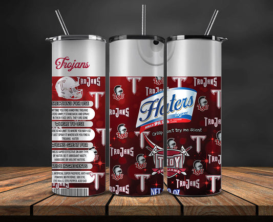 Troy Trojans Haters BeGone Tumbler Wrap, College Haters BeGone Tumbler Png 89