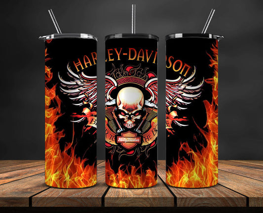 Harley Davidson Tumbler 20oz, Motor Harley Tumbler, Moto Tumbler 20oz 08