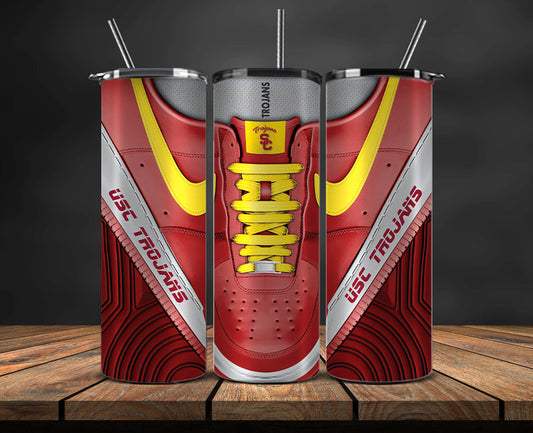 Usc Trojans Sneaker Tumbler Wrap , College Sneaker Tumbler Wrap 92