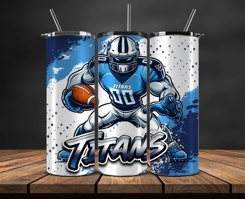 Tennessee Titans Tumbler Wrap, NFL Tumbler By AI, AI Tumbler Wrap 95