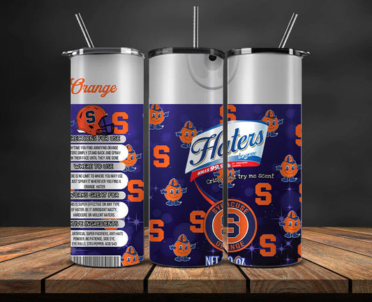 Syracuse Orange Haters BeGone Tumbler Wrap, College Haters BeGone Tumbler Png 96