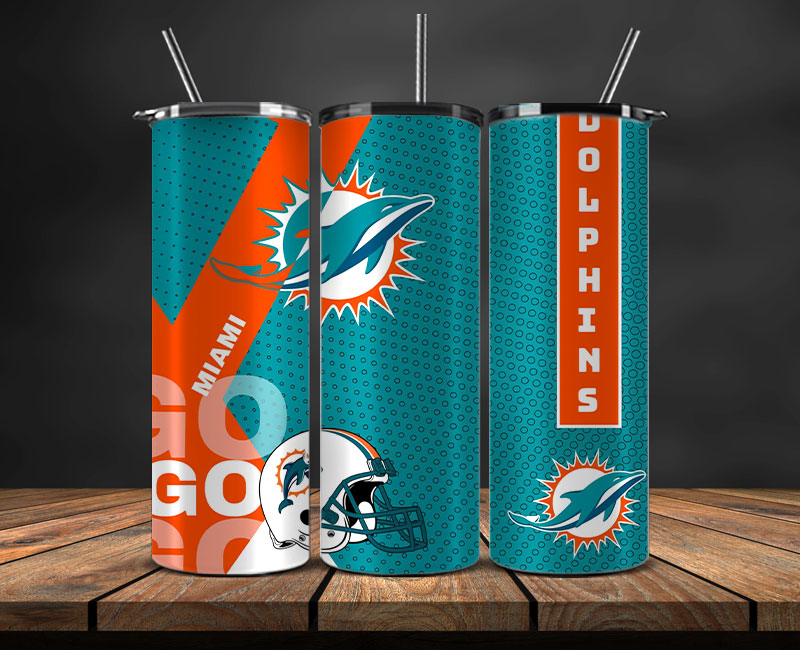 Miami Dolphins Tumbler Wrap, Logo Tumbler Wrap DS-99