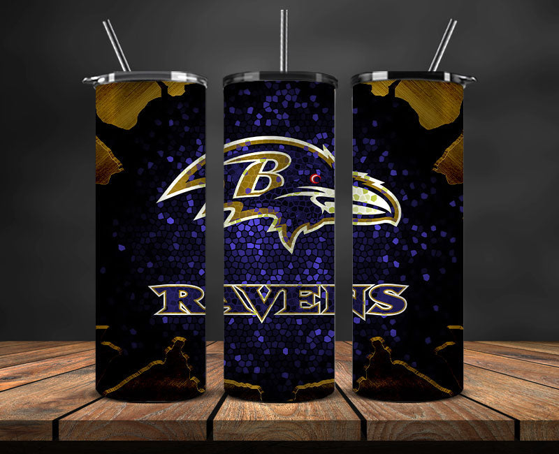 Baltimore Ravens Tumbler 20oz ,Ravens Logo Tumbler 20oz ,  NFL Football 20oz LUH -99