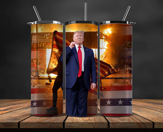 Donald Trump 2024 Tumbler Wrap,Trump 2024 ,Presidential Election 2024 ,Race To The White House 09