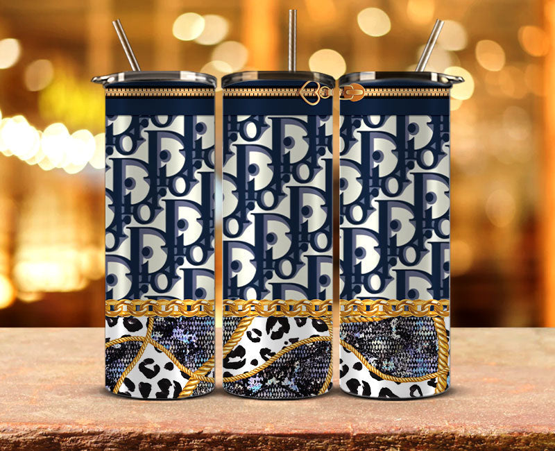 Dior  Tumbler Wrap, Dior Tumbler Png, Dior Logo,Luxury Logo Brand 09