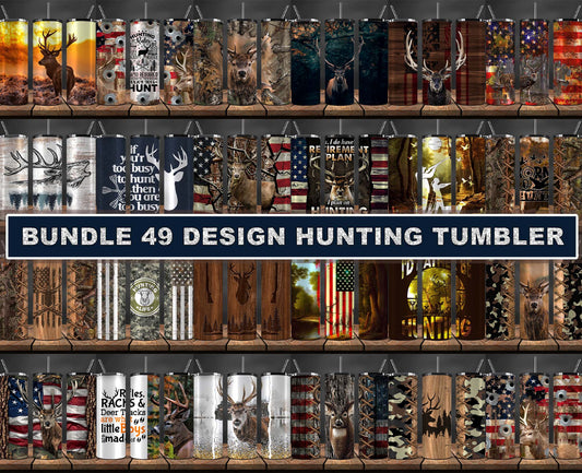 45+ Design Bundle Deer Hunting Tumbler Wrap Png,Tumble Png,Hunting Tumbler Wrap 21