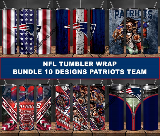 Patriots Tumbler Wrap , Football Tumbler Png ,32 Team Nfl 15